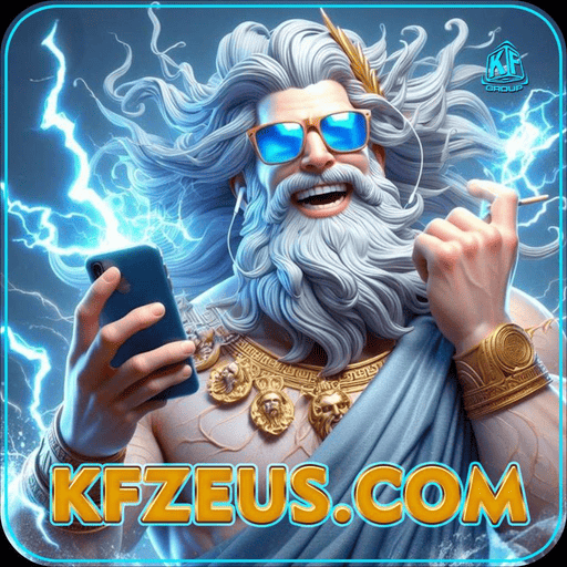 Imagem promocional da KFZEUS mostrando a plataforma e suas vantagens